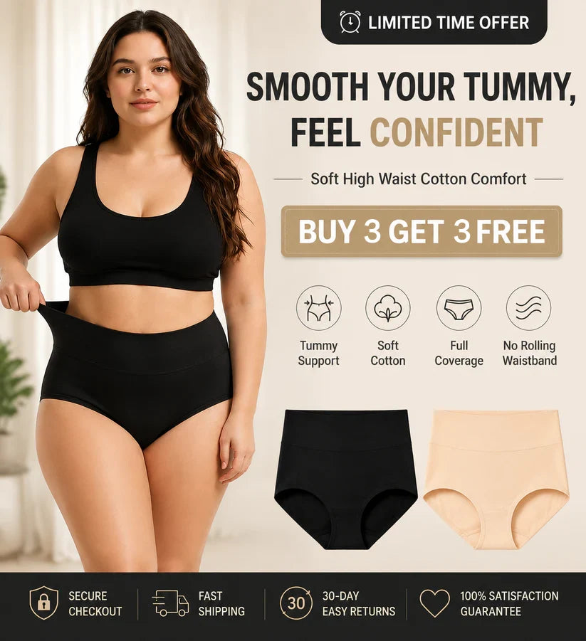 ⏳Last day -✨Buy 3 Get 3 Free🔥2026 Best-Selling🏆 High-Waist Leak-Proof Panties ✨Butter-soft, ultra-stretchy & discreetly protective 🍃 Main image