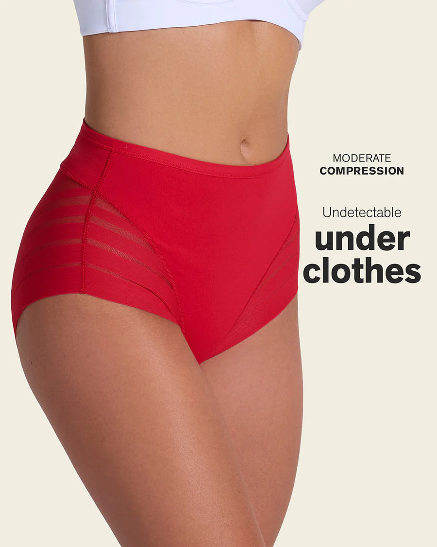 🌸Buy 1 Get 2 Free🌸-4-in-1 🔥Breathe Fit Lace High-Waist Briefs – Summer Tummy Control 💫