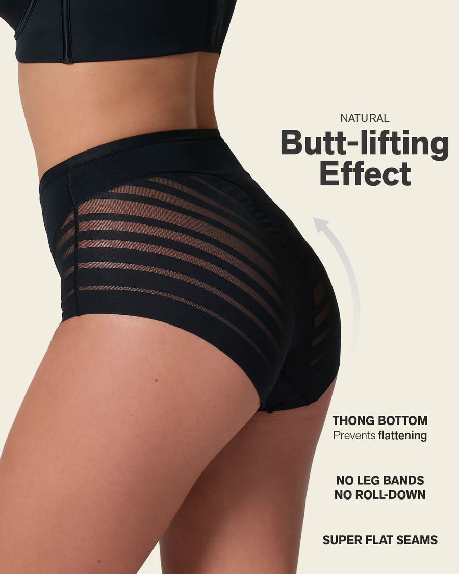 🌸Buy 1 Get 2 Free🌸-4-in-1 🔥Breathe Fit Lace High-Waist Briefs – Summer Tummy Control 💫