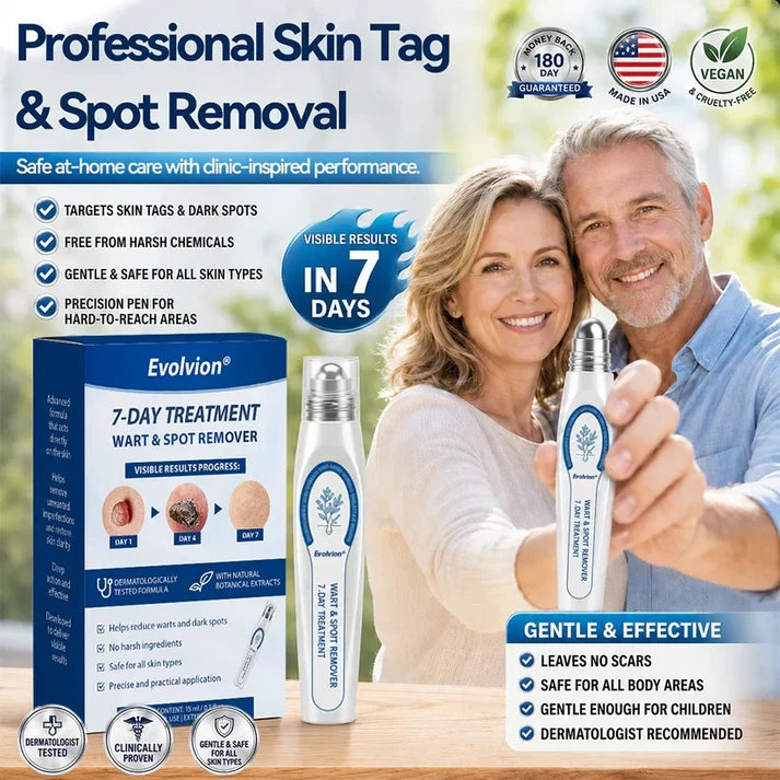 ✨Evolvion® 7-Day Skin Tag & Spot Eraser Painless & Scar-Free Advanced Imperfection RemovaI RoIIerbaII Pen 🌿 Main image