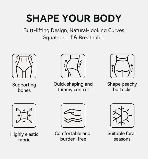 🔥Last Day Buy one get one free 🔥 -💫Women's Tummy Control Butt-Lftin