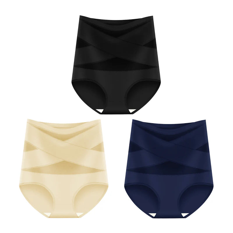 【⏰BUY 1 GET 2 FREE⏰】2026 Plus Size High-Waisted Tummy Control Underwear
