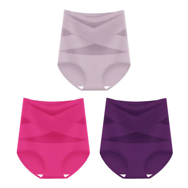 【⏰BUY 1 GET 2 FREE⏰】2026 Plus Size High-Waisted Tummy Control Underwear