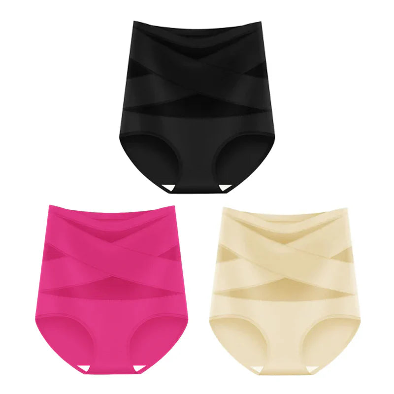 【⏰BUY 1 GET 2 FREE⏰】2026 Plus Size High-Waisted Tummy Control Underwear