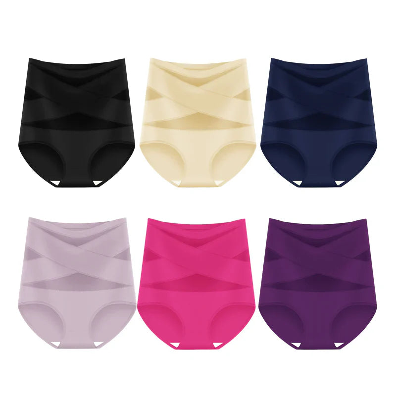 【⏰BUY 1 GET 2 FREE⏰】2026 Plus Size High-Waisted Tummy Control Underwear