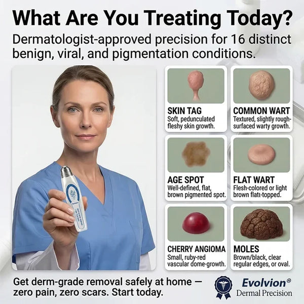 ✨Evolvion® 7-Day Skin Tag & Spot Eraser Painless & Scar-Free Advanced Imperfection RemovaI RoIIerbaII Pen 🌿