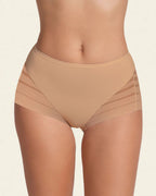 🌸Buy 1 Get 2 Free🌸-4-in-1 🔥Breathe Fit Lace High-Waist Briefs – Summer Tummy Control 💫