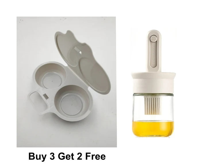 ⏳🔥LIMITED-TIME 50% OFF! ⏰Microwave Egg Poacher with Lid & Handle