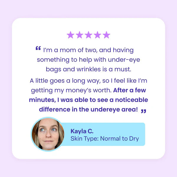 🔥Instant Lift Eye Gel🔥 — For the look of Puffiness & Bags, Wrinkles, Fine Lines and Dark Circles, Anti Aging Skin Care for Men & Women with MaxLift3 Biotech Under Eye Brightener