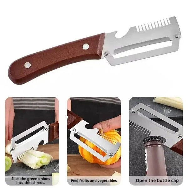 3-in-1 vegetable slicer and peeler – a kitchen essential!🔪