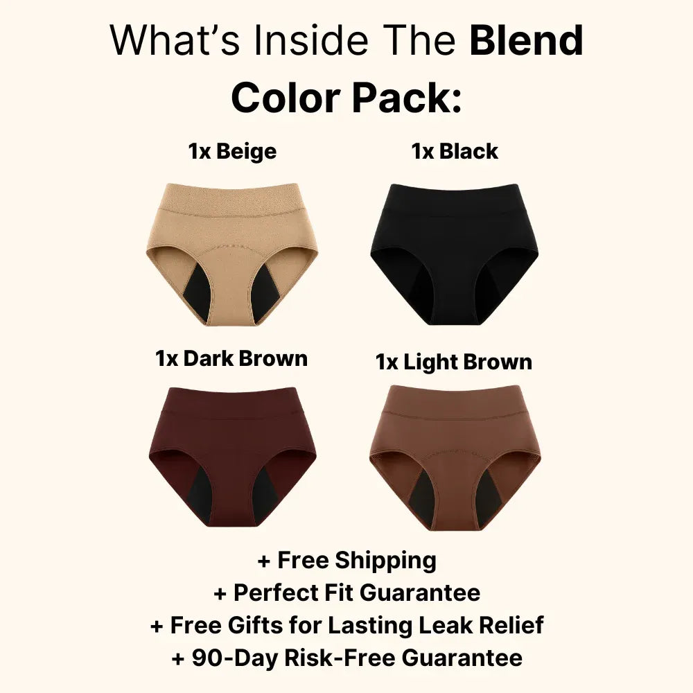 💖Last Day 50% OFF|LBMLBM™ 100% Leak-Proof Underwear 4-pack