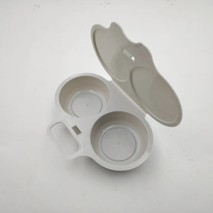 ⏳🔥LIMITED-TIME 50% OFF! ⏰Microwave Egg Poacher with Lid & Handle