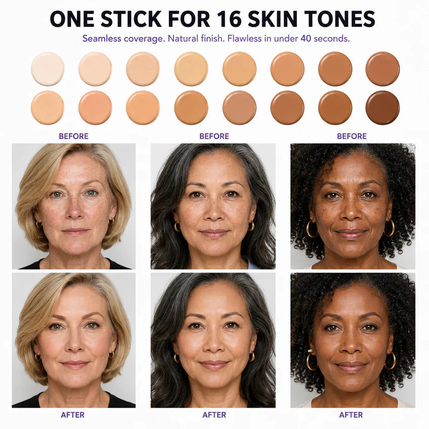 Changing Foundation Stick – The stick that makes mature skin glow again