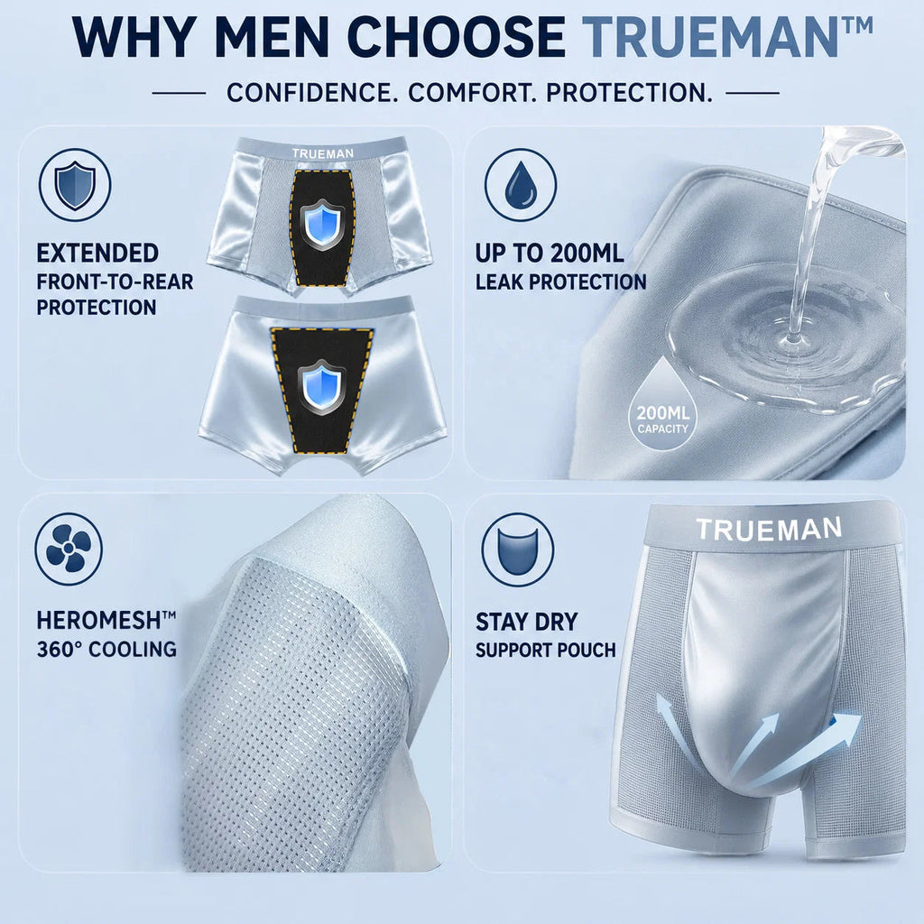 【Buy 3 Get 2 Free】-2026 HOT SALE🔥 Premium Leakproof Bamboo IceSilk Boxer