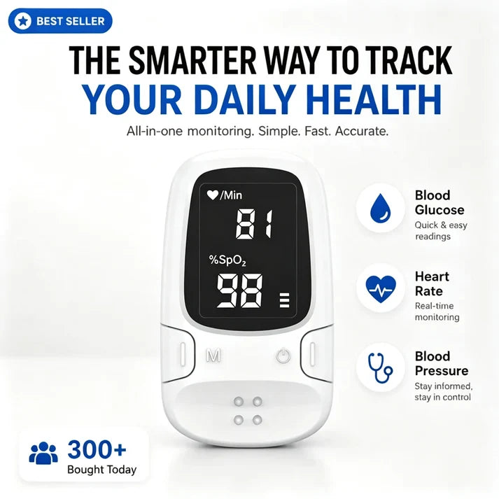 🔥Latest Technology 👨‍🔬 Non-Invasive Daily Health Tracker | ❤️ Multi-Function Health Monitoring Device Main image