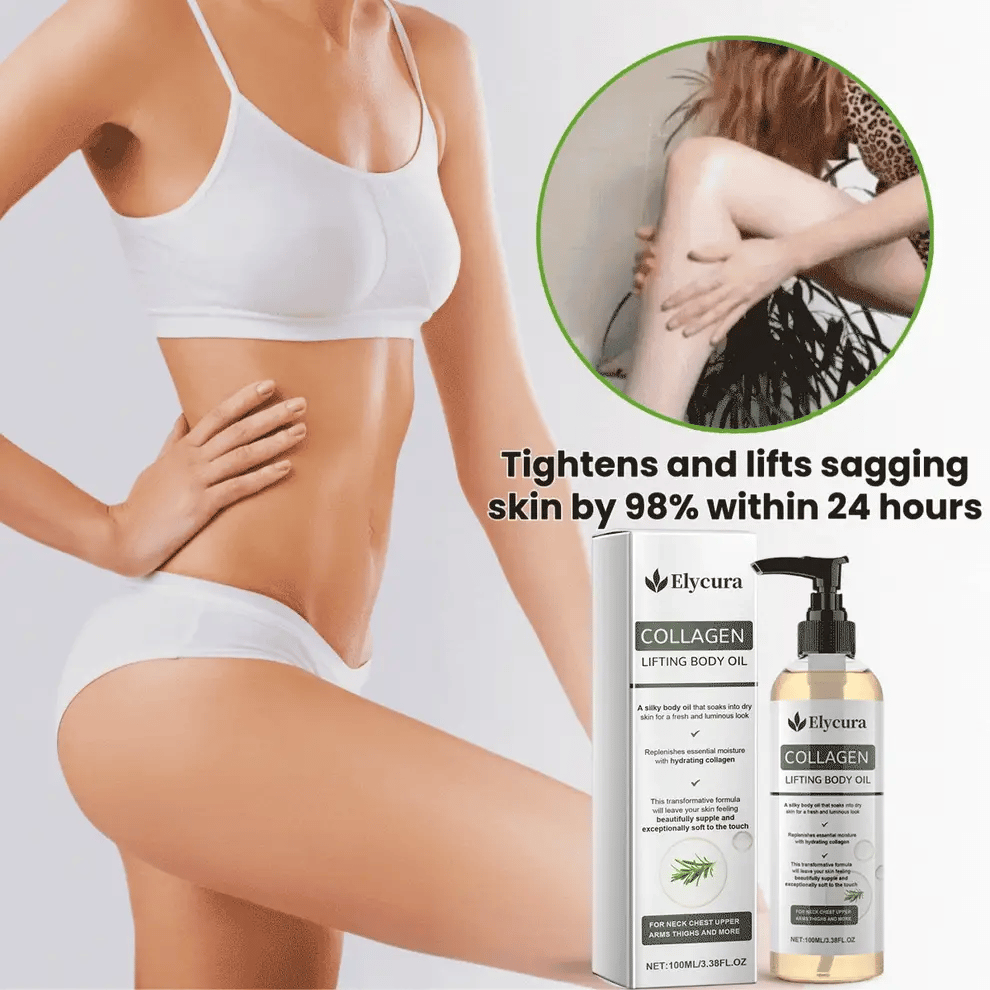 Elycura™ Collagen Oil | Tightens and lifts sagging skin by 98% within 24 hours Main image