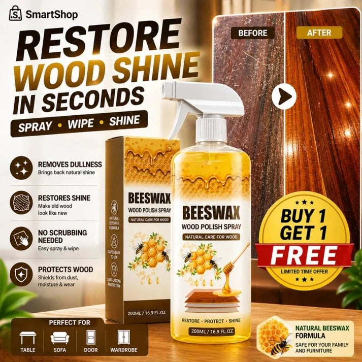 🔥 BUY 1 GET 1 FREE 💥Crystal Shine Furniture Polish Spray Main image