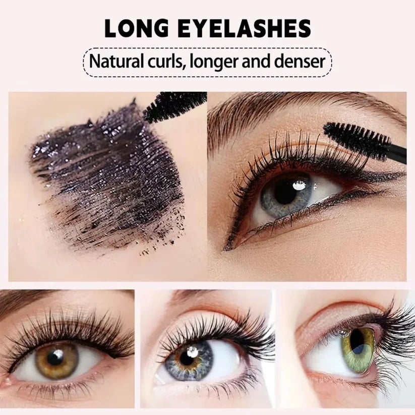 🏆Last Day💐Buy 3 Get 2 Free🎁 2‑in‑1 Volumizing & Curling Mascara – Waterproof, Clump‑Free ✨💃