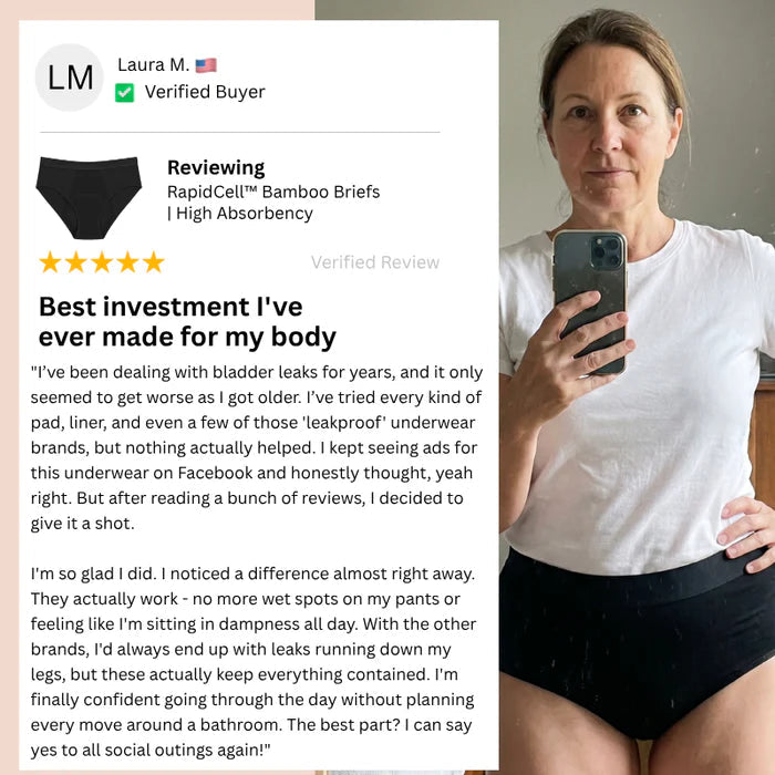 Bamboo Briefs | High Absorbency