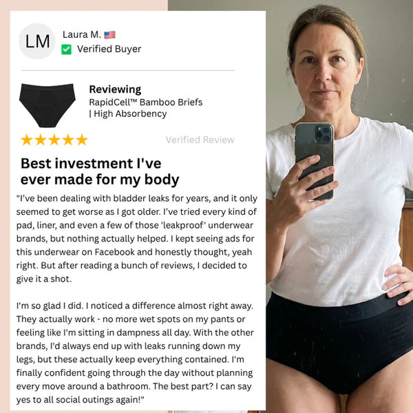 Bamboo Briefs | High Absorbency