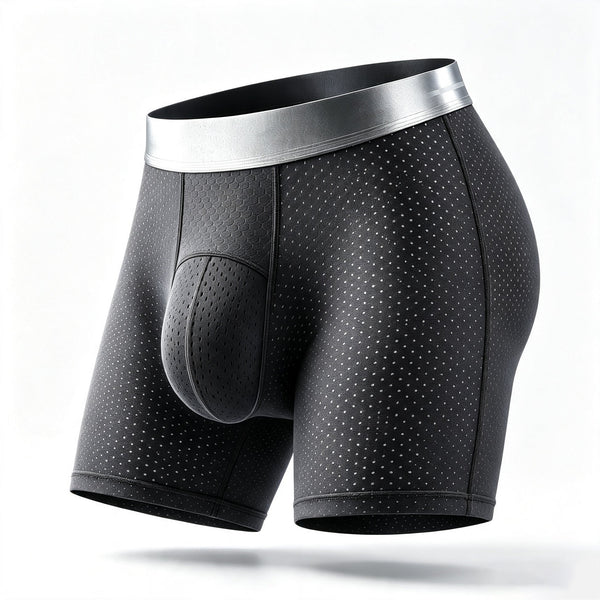 【Buy 3 Get 2 Free】-2026 HOT SALE🔥 Premium Leakproof lceSilk Mesh Men's Boxer