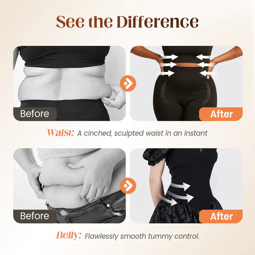 High-Waisted Butt-Lifting Shaping Shorts ✨Instant curves, lasting confidence! 🍑