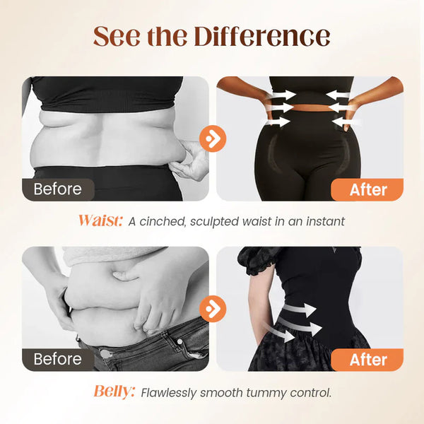 High-Waisted Butt-Lifting Shaping Shorts ✨Instant curves, lasting confidence! 🍑