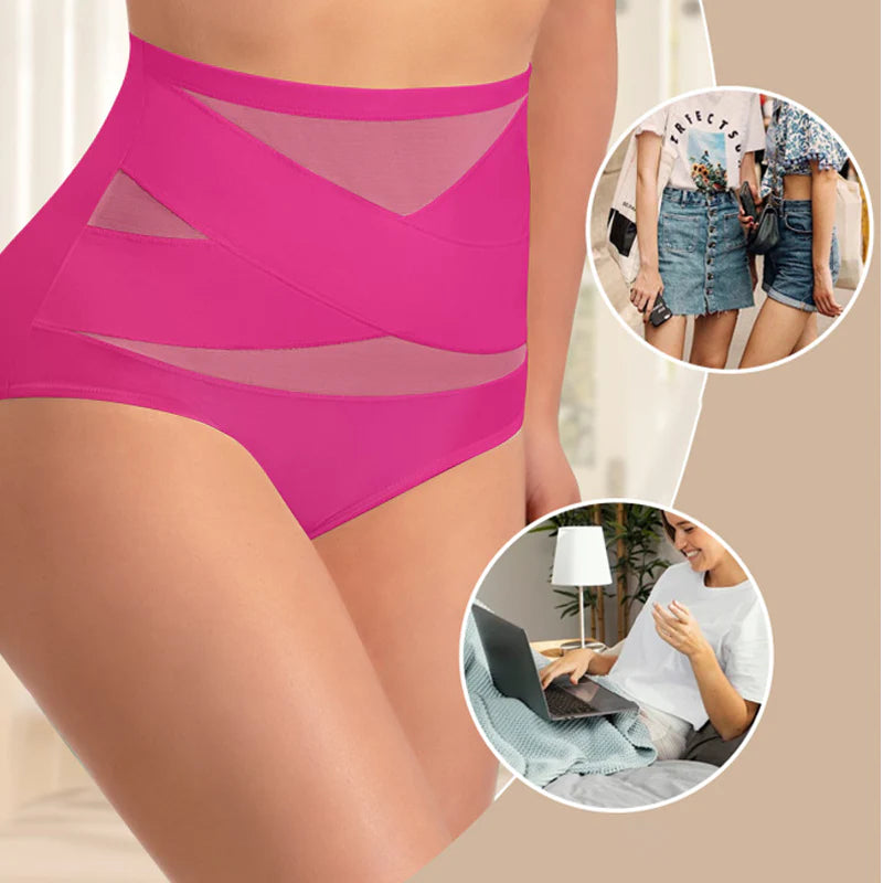 【⏰BUY 1 GET 2 FREE⏰】2026 Plus Size High-Waisted Tummy Control Underwear