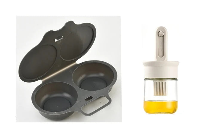 ⏳🔥LIMITED-TIME 50% OFF! ⏰Microwave Egg Poacher with Lid & Handle