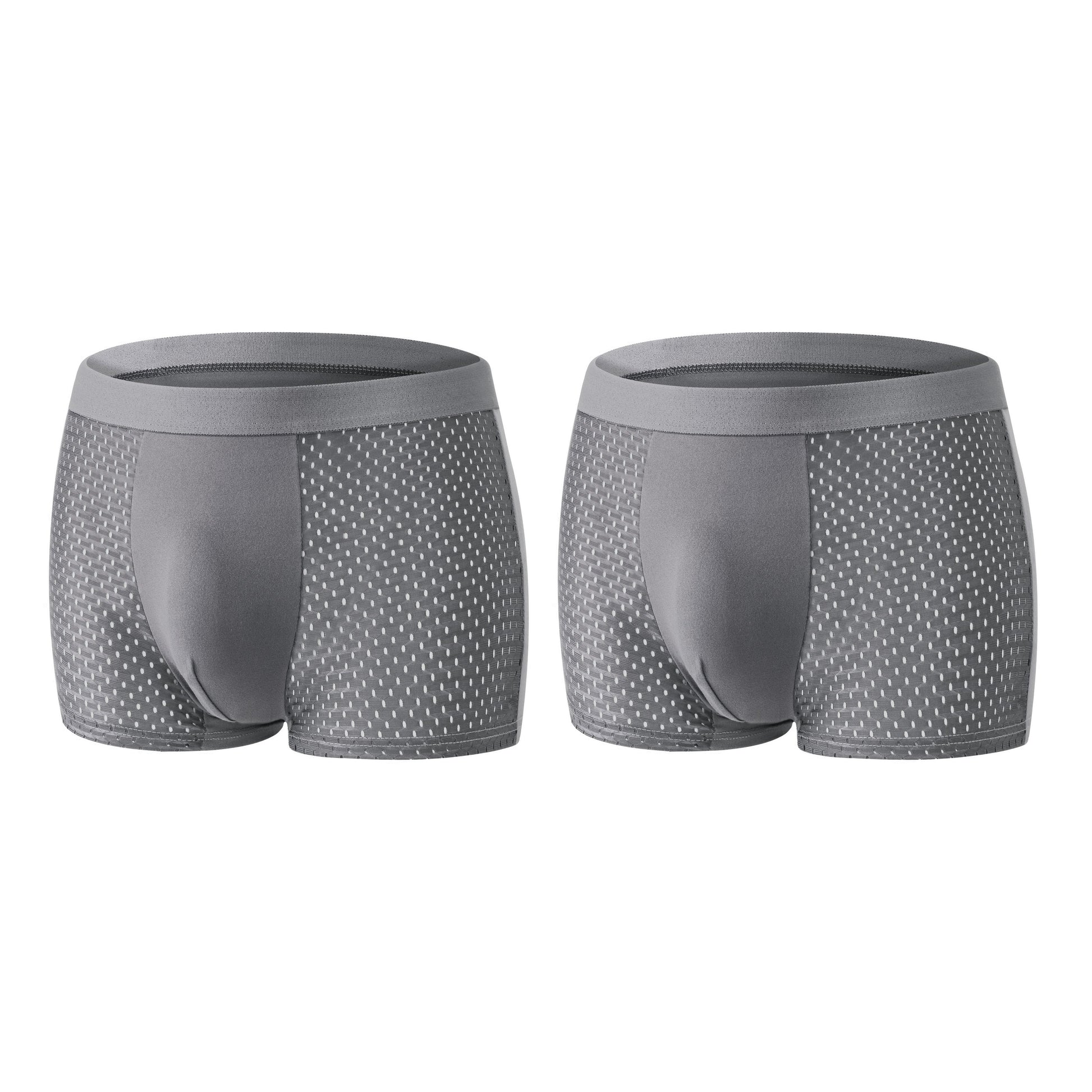 【Buy 3 Get 2 Free】-2026 HOT SALE🔥 Premium Leakproof lceSilk Mesh Men's Boxer