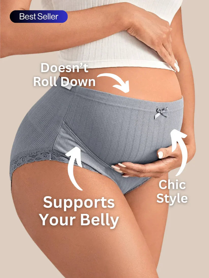 🔥 2026 Bestseller Launch: Ultra-Soft Maternity Support Panties — Buy One, Get Two Free!