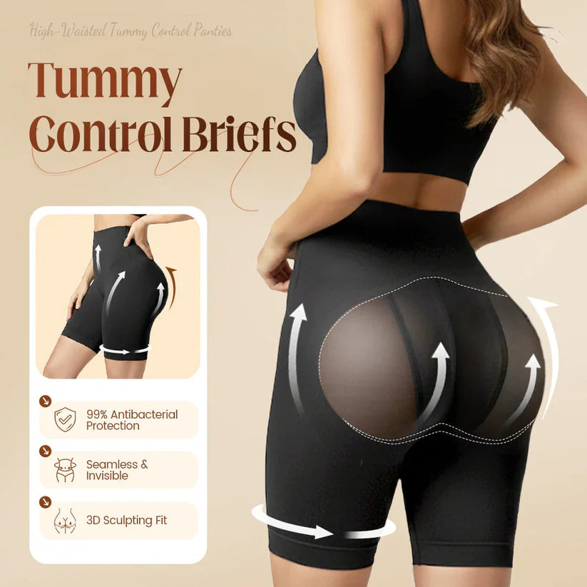 High-Waisted Butt-Lifting Shaping Shorts ✨Instant curves, lasting confidence! 🍑