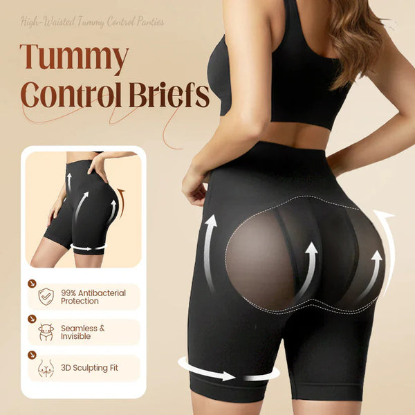 High-Waisted Butt-Lifting Shaping Shorts ✨Instant curves, lasting confidence! 🍑
