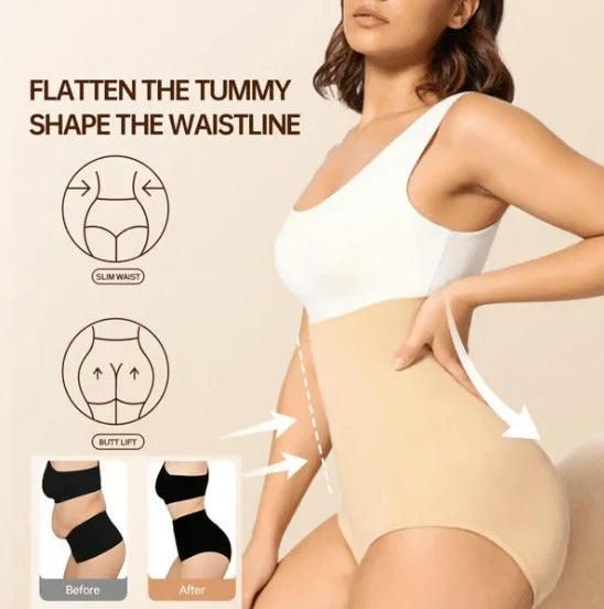 🔥Last Day Buy 1 get 1 free 🔥 High Waist Tummy Control Shapewear Panties Main image