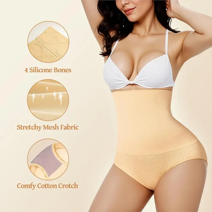 【⏰Last Day⏰Buy 1 get 1 free】High Waist Tummy Control Shapewear Panties