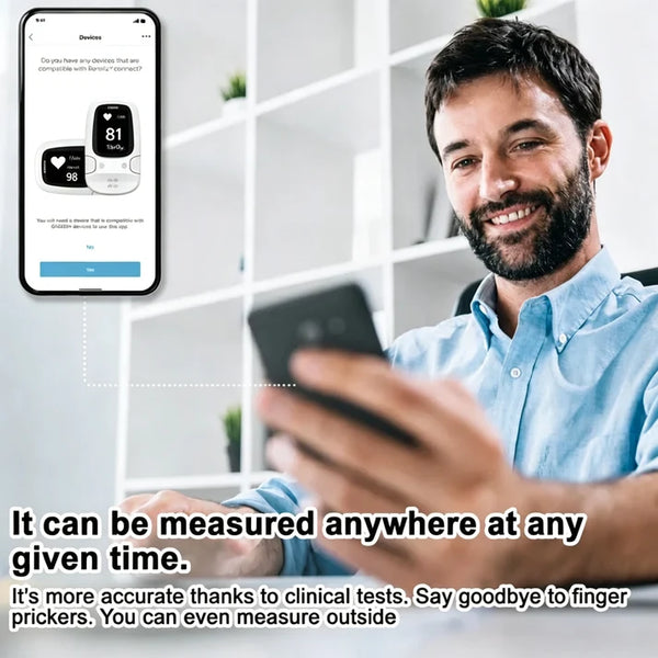 🔥Latest Technology 👨‍🔬 Non-Invasive Daily Health Tracker | ❤️ Multi-Function Health Monitoring Device