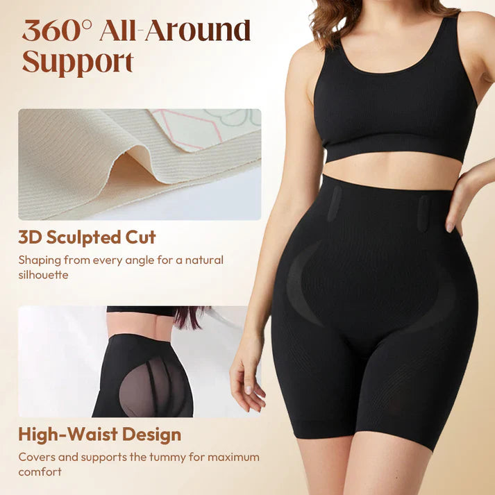 High-Waisted Butt-Lifting Shaping Shorts ✨Instant curves, lasting confidence! 🍑