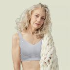 Non-marking, skin-friendly push-up bra without underwire