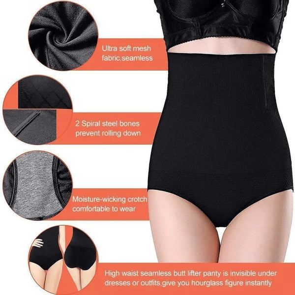 🔥Last Day Buy 1 get 1 free 🔥 High Waist Tummy Control Shapewear Panties