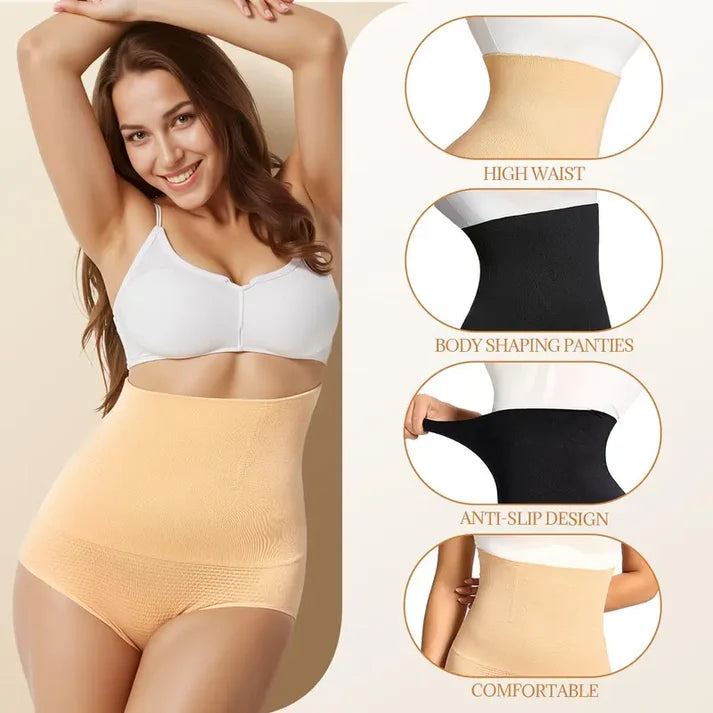 【⏰Last Day⏰Buy 1 get 1 free】High Waist Tummy Control Shapewear Panties