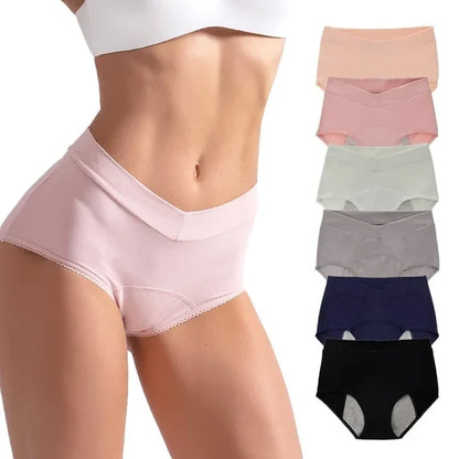 🩲 NOW! 🔥 High-Waisted Leak Proof Period Panties – Absorbent, breathable & odor-control – up to 3 tampons worth of protection – comfortable for all-day wear 🩸