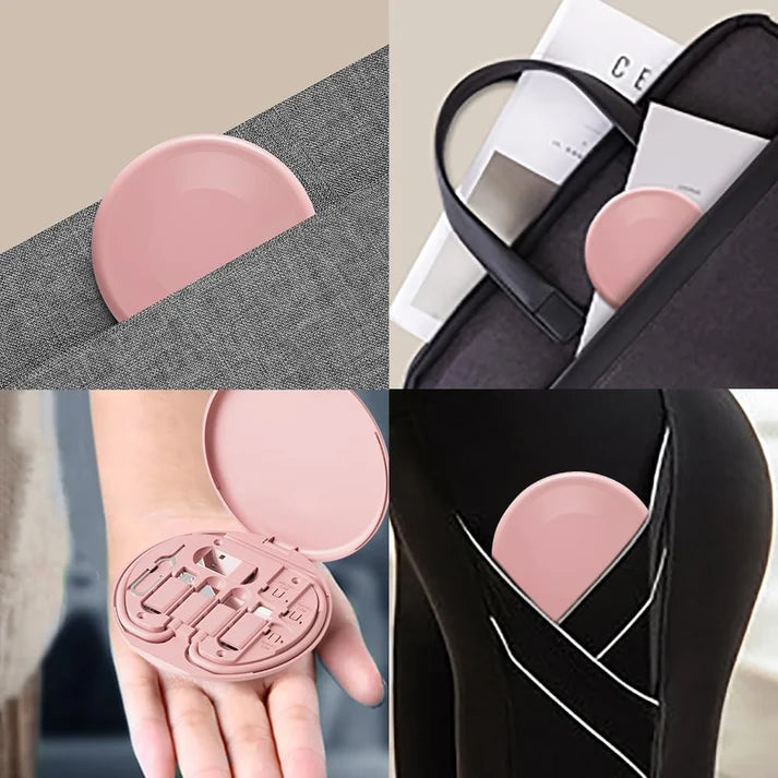 🔥5 IN 1 Mini Digital Gadgets Storage Box Main image