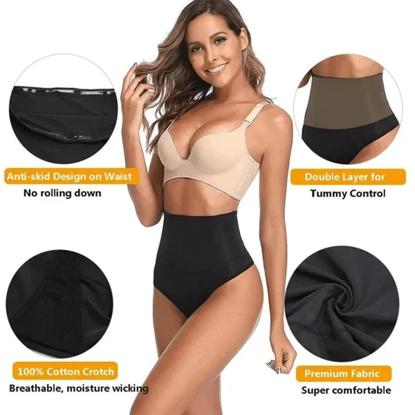 🔥Last Day Buy 1 get 1 free 🔥 High Waist Tummy Control Shapewear Panties
