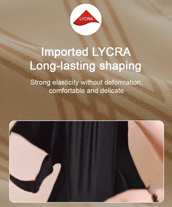 Non-marking, skin-friendly push-up bra without underwire