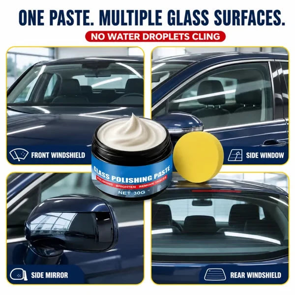 🚗Instantly clears and eliminates safety hazards. Car windshield washer fluid remover – removes glare and wiper marks, waterproof and rainproof Secondary image