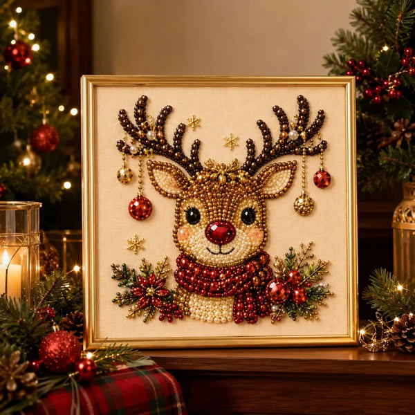 🧘 Relaxing & Beginner-Friendly - 🎨💎 DIY Christmas Diamond Painting Art Kit