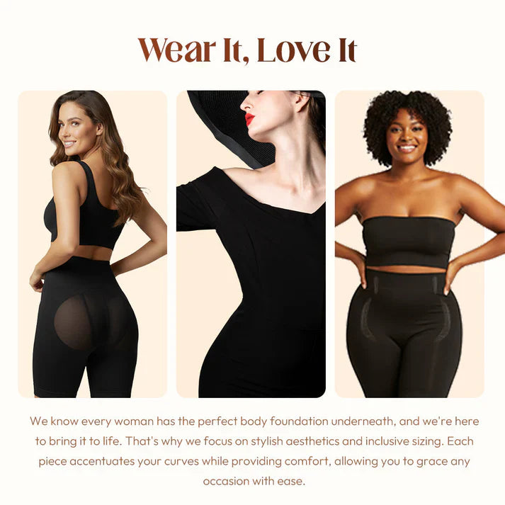 High-Waisted Butt-Lifting Shaping Shorts ✨Instant curves, lasting confidence! 🍑