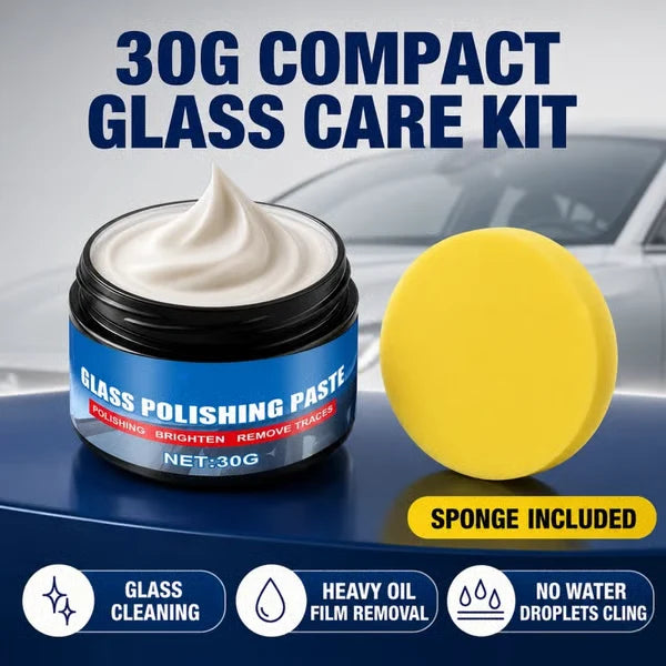 🚗Instantly clears and eliminates safety hazards. Car windshield washer fluid remover – removes glare and wiper marks, waterproof and rainproof