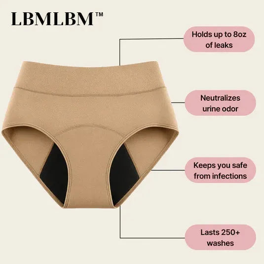 💖Last Day 50% OFF|LBMLBM™ 100% Leak-Proof Underwear 4-pack
