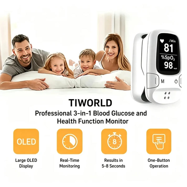 🔥Latest Technology 👨‍🔬 Non-Invasive Daily Health Tracker | ❤️ Multi-Function Health Monitoring Device
